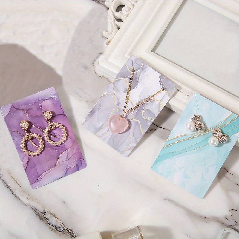 Jewelry Cards Necklace Earring Cards Jewelry Packaging Card - Temu